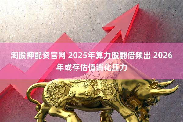 淘股神配资官网 2025年算力股翻倍频出 2026年或存估值消化压力